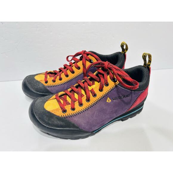 Vasque Purple Yellow Red Hiking Shoes main image 4